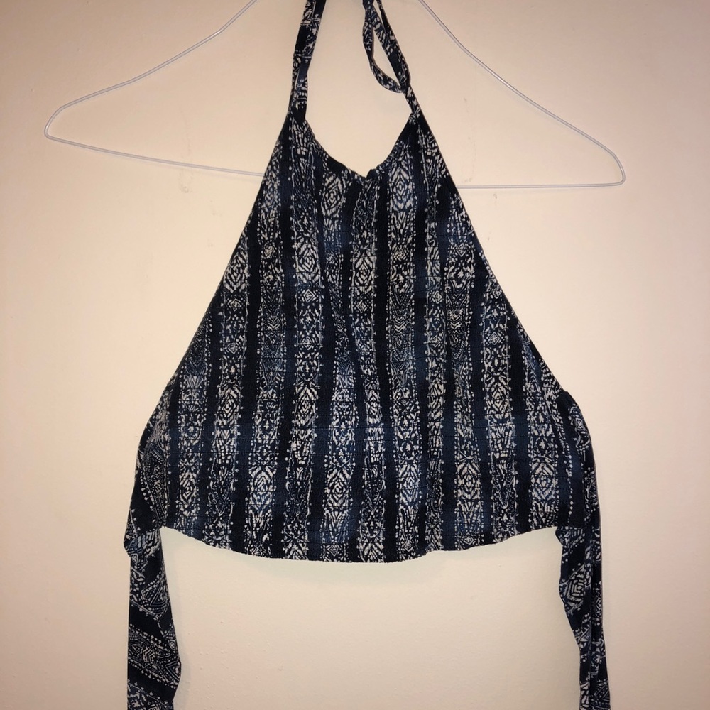 Forever 21 Boho print Halter top